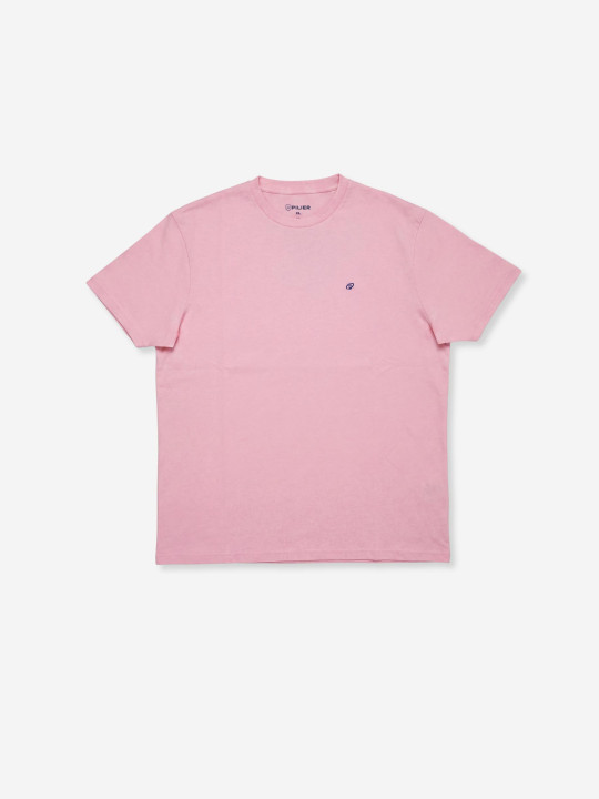 T-shirt grandes tailles imprimé Pilier dans le dos - Rose
