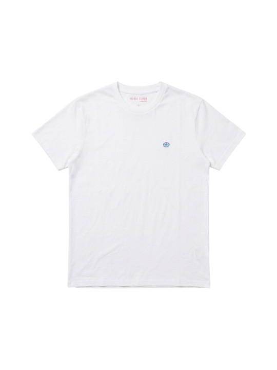 T-shirt imprimé dans le dos Rugby tropical - Blanc