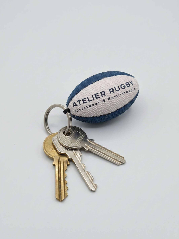 Porte-clés ballon de rugby