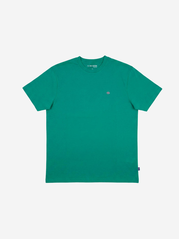 T-shirt imprimé dans le dos Rugby tropical - Vert
