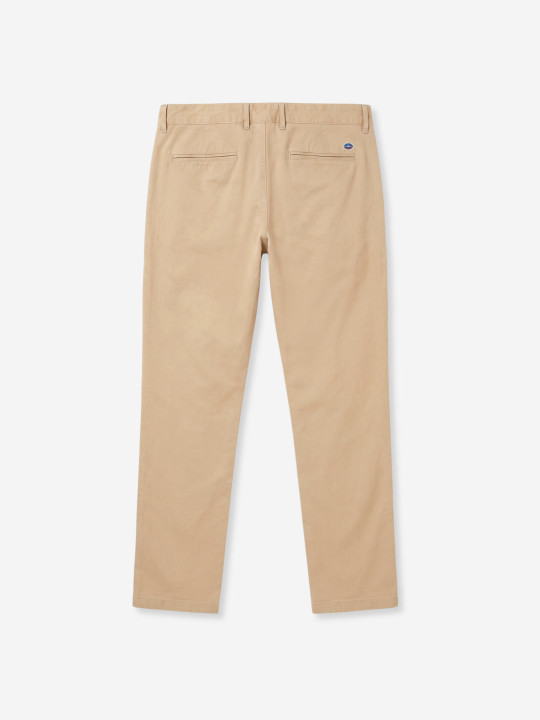 Pantalon chino parfait en coton-élasthanne stretch – Beige
