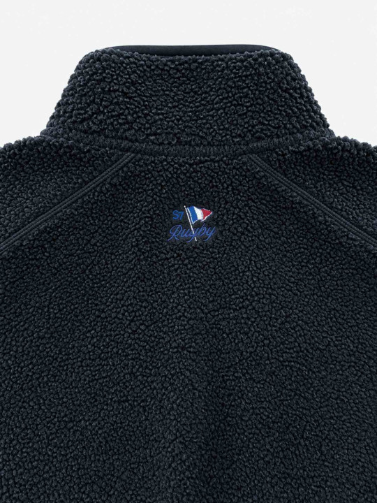 Polaire S7 Player sans manche en polyester recyclé - Noir